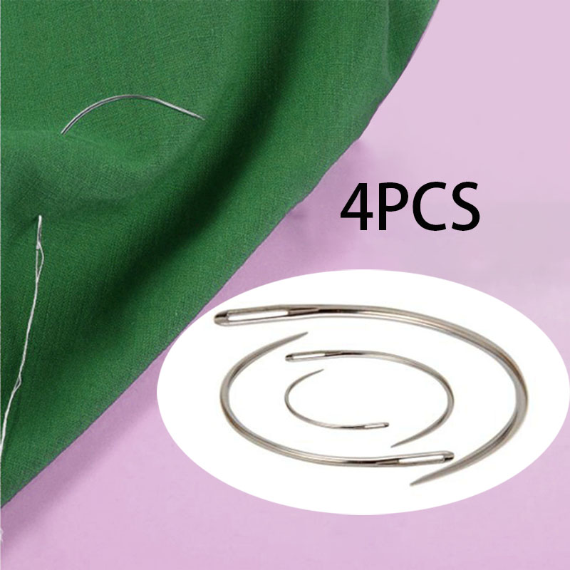 Leatherwork Needles - 4 pçs agulha de costura couro