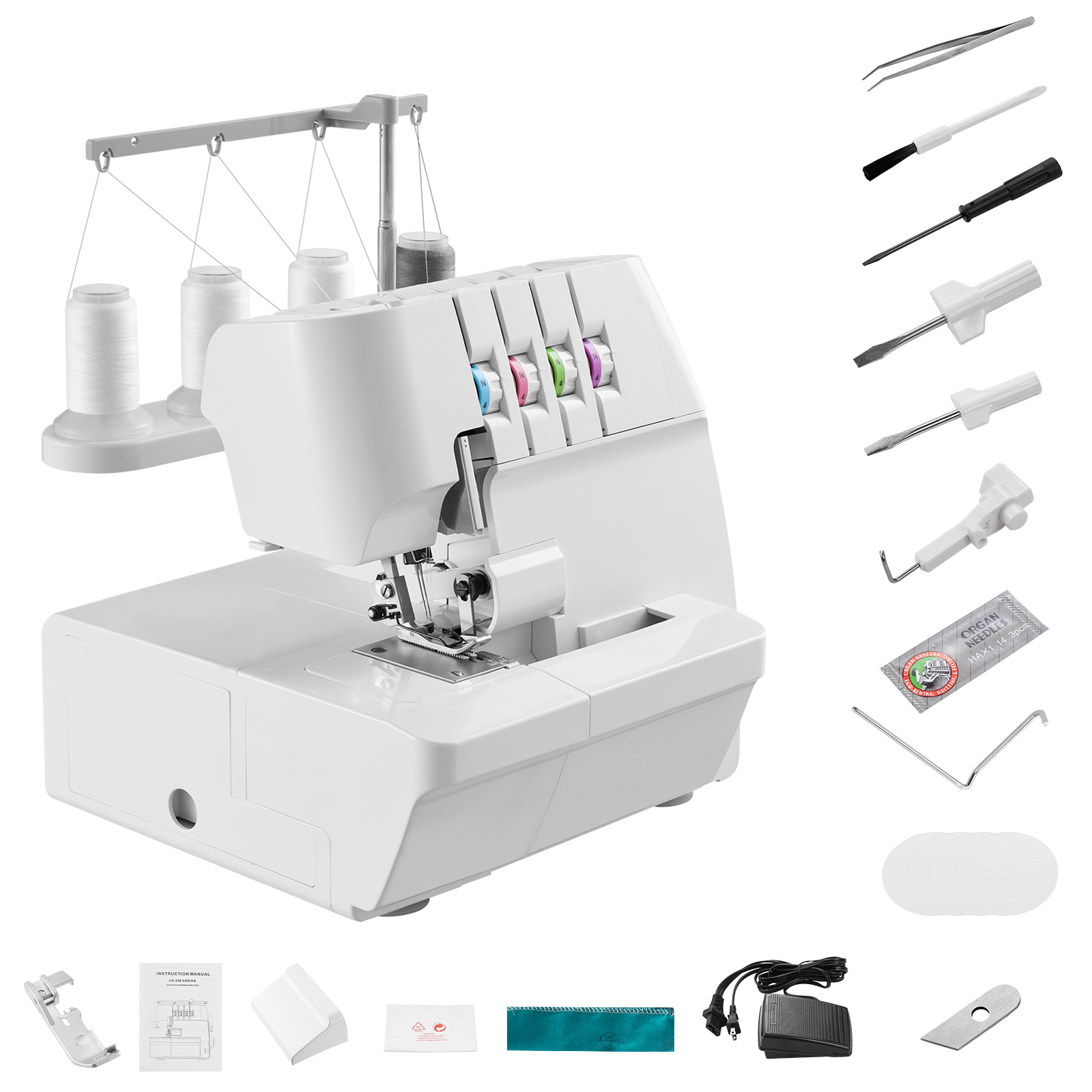 Waxed Thread Linen - Máquina de costura overlock SucceBuy Serger