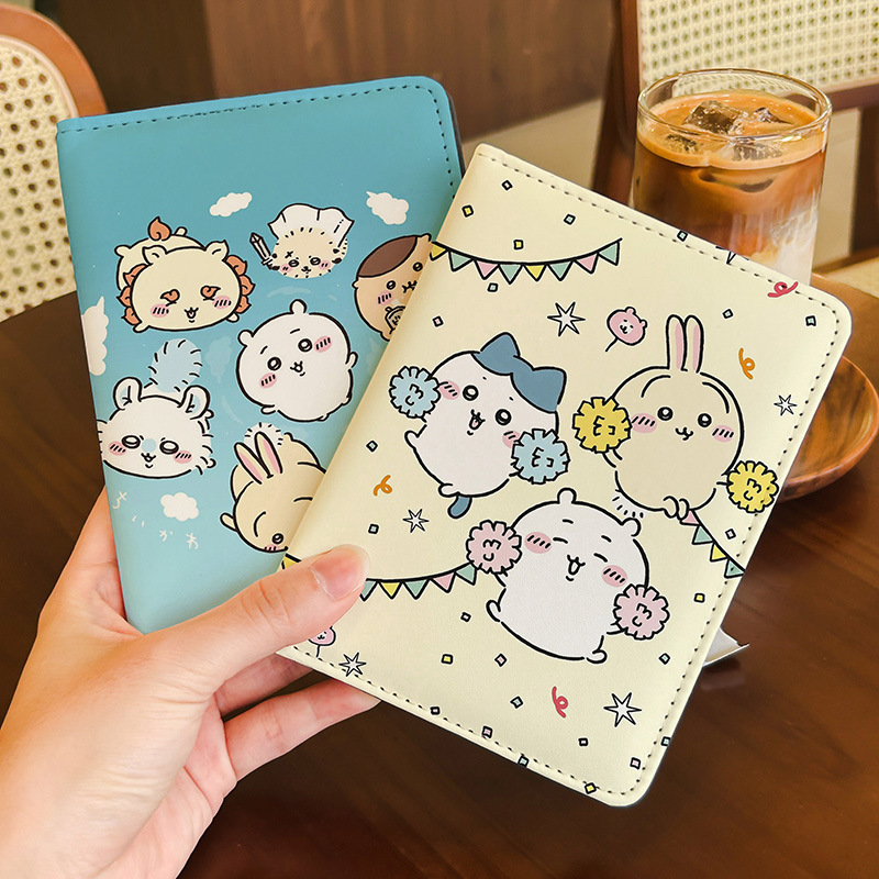Leatherworking Items - Capa de Passaporte Chiikawa Kawaii com