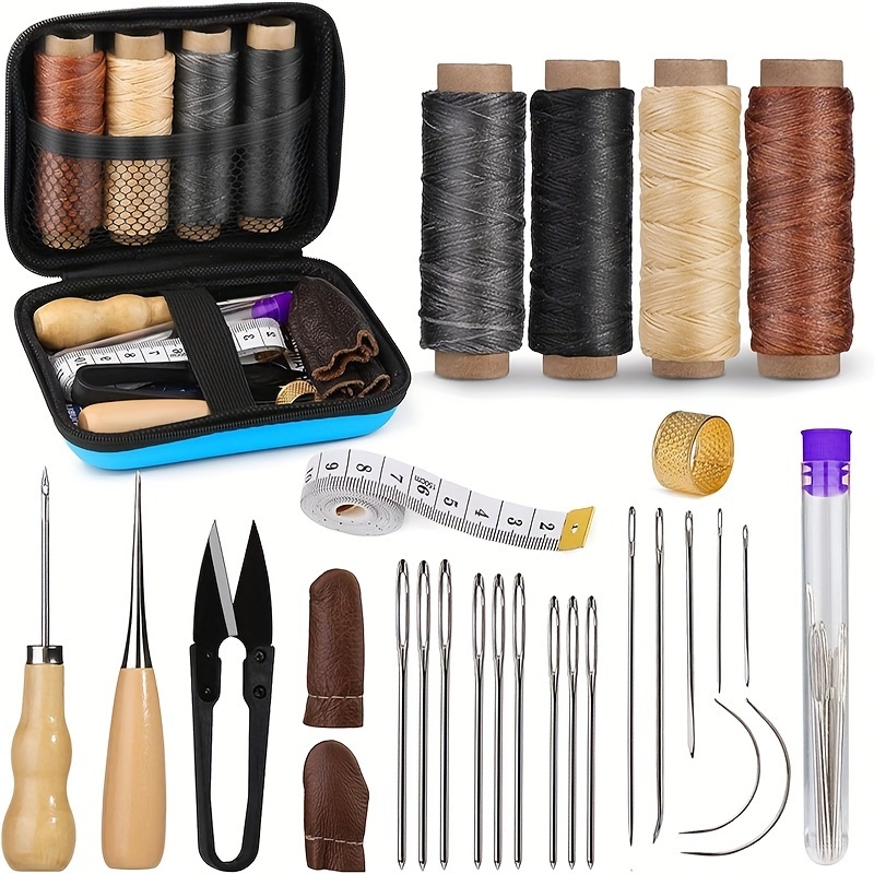 Leatherwork Needles - Kit de Costura de Couro, Kit