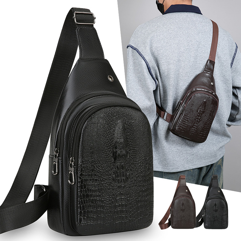 Leatherwork Essentials - Bolsa crossbody versátil de couro PU