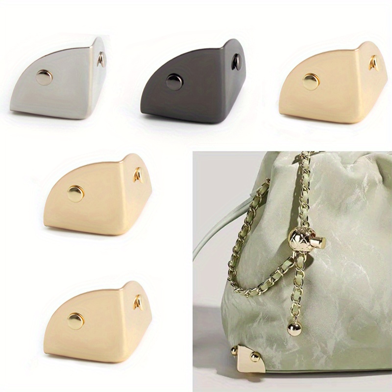 Leatherwork Hardware - Fivela protetora de canto triangular de