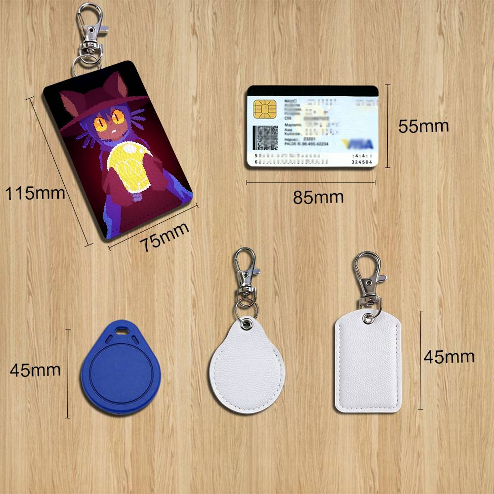 Porta-cartões Niko OneShot fof - Leatherwork Keychain avaliação e preço