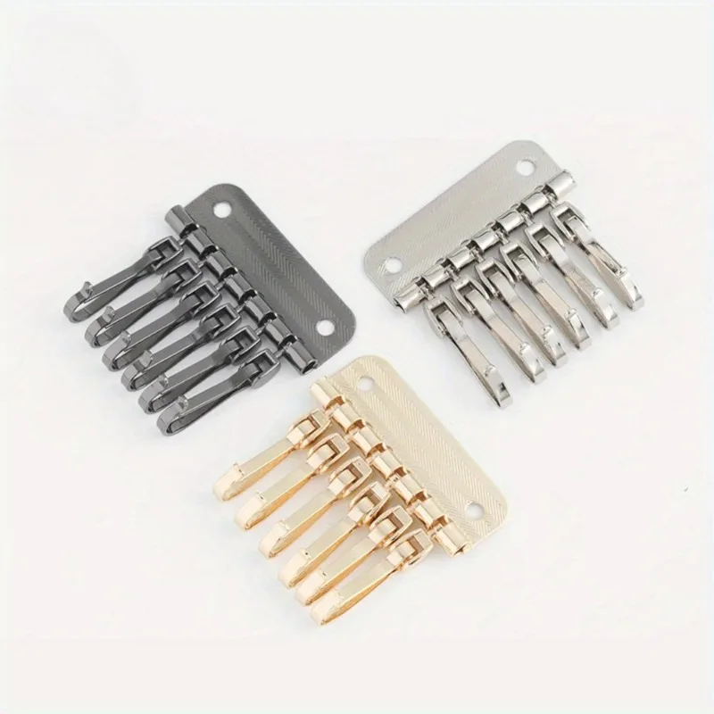 1pc carteira chave fileira 6 g - Leatherwork Hardware avaliação e preço