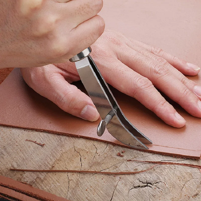 Diy ajustável borda de couro c - Groover Stitching Tool avaliação e preço