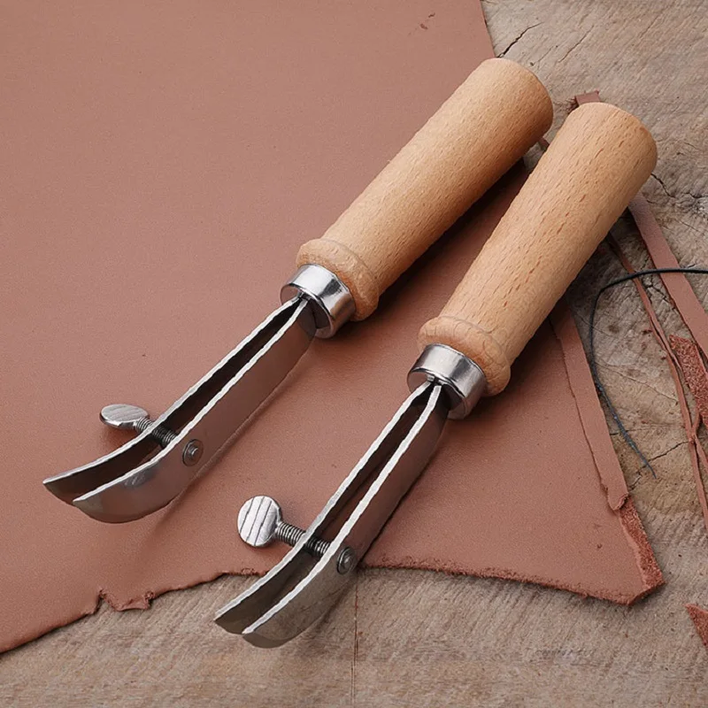 Diy ajustável borda de couro c - Groover Stitching Tool avaliação e preço