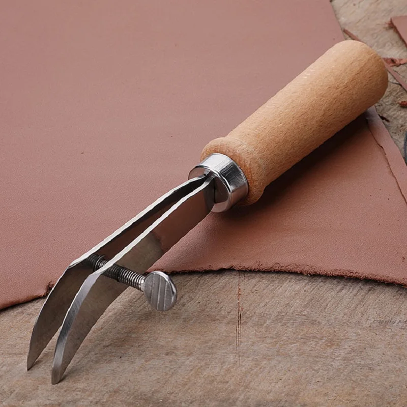 Diy ajustável borda de couro c - Groover Stitching Tool avaliação e preço