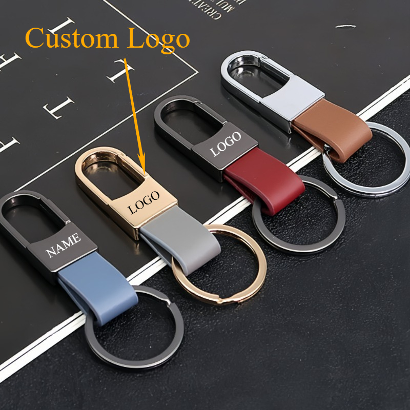 Moda chaveiros de couro logoti - Leatherwork Keychain avaliação e preço