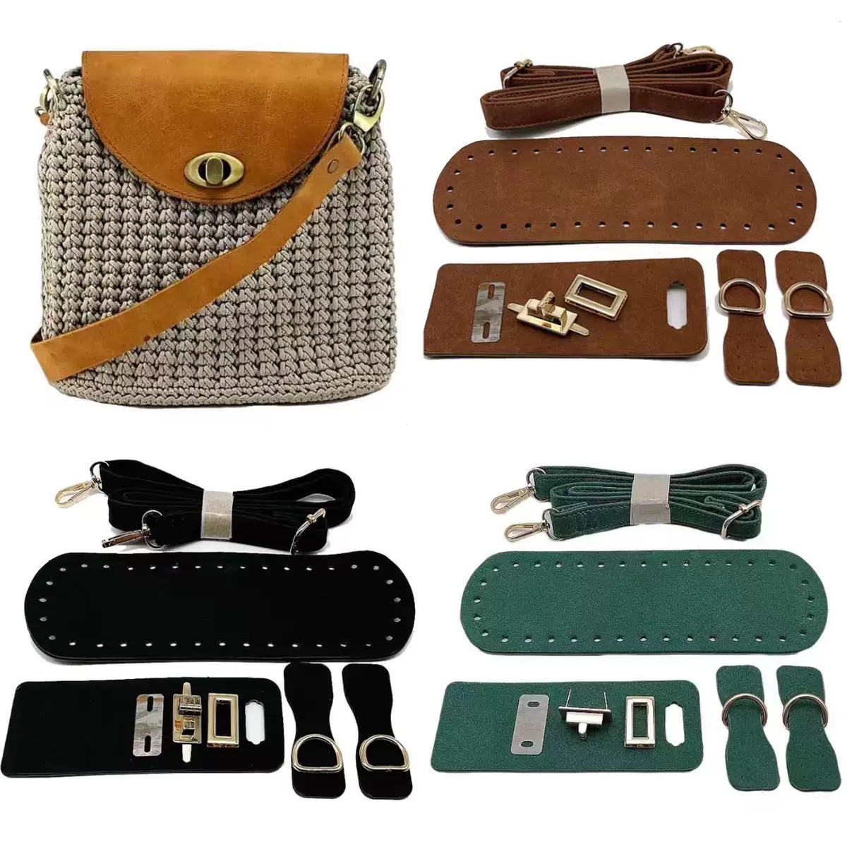 Saco de couro artesanal alça b - Leatherwork Hardware avaliação e preço