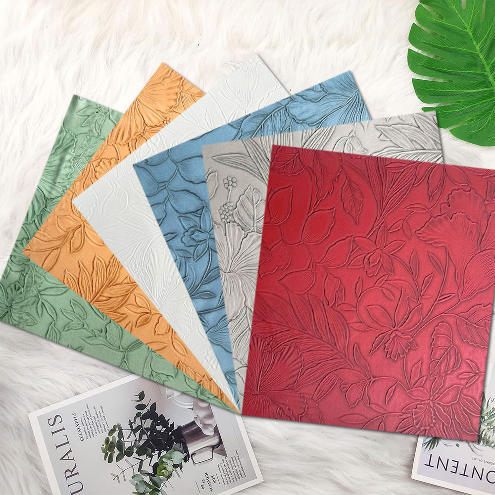 Flor do vintage em relevo cour - Leatherwork Needles avaliação e preço