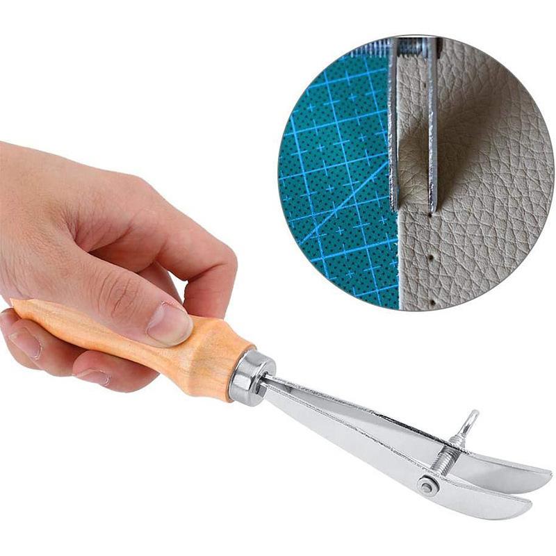 Ferramenta Artesanal Ajustável - Groover Stitching Tool avaliação e preço