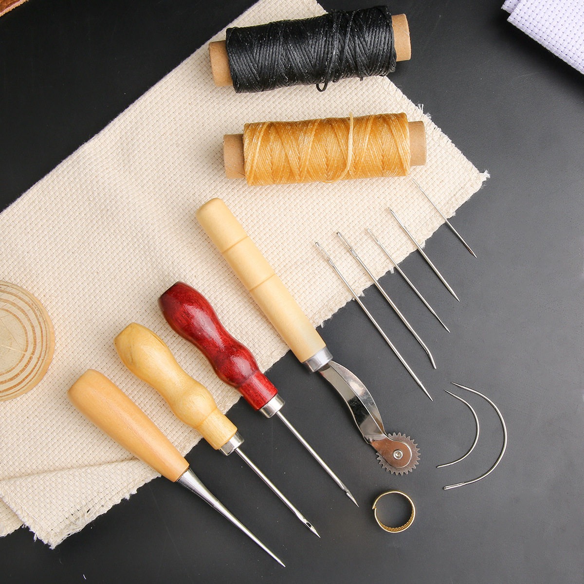 13 pçs conjunto de costura de  - Leatherwork Needles avaliação e preço