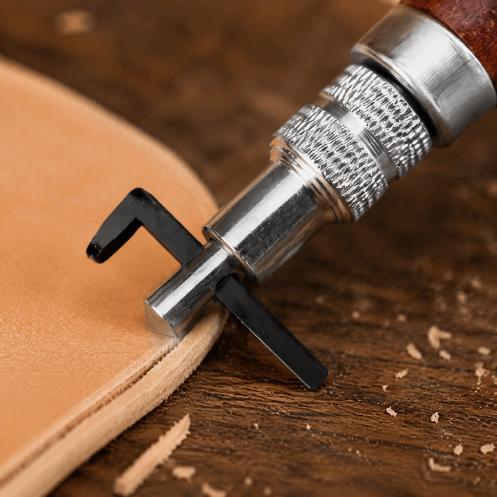 Ferramenta de Corte de Couro A - Groover Stitching Tool avaliação e preço