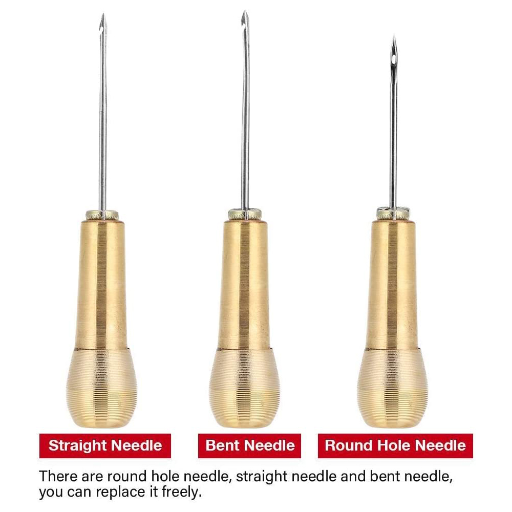 Kit de costura de couro diy, a - Leatherwork Needles avaliação e preço