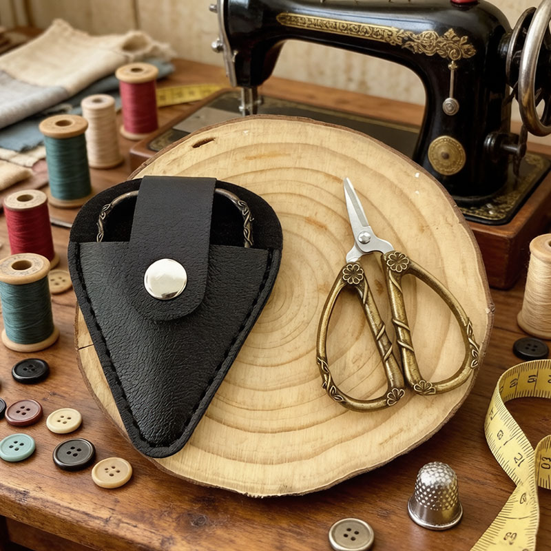 Tesoura Mini Vintage de Aço In - Leather Work In Art avaliação e preço