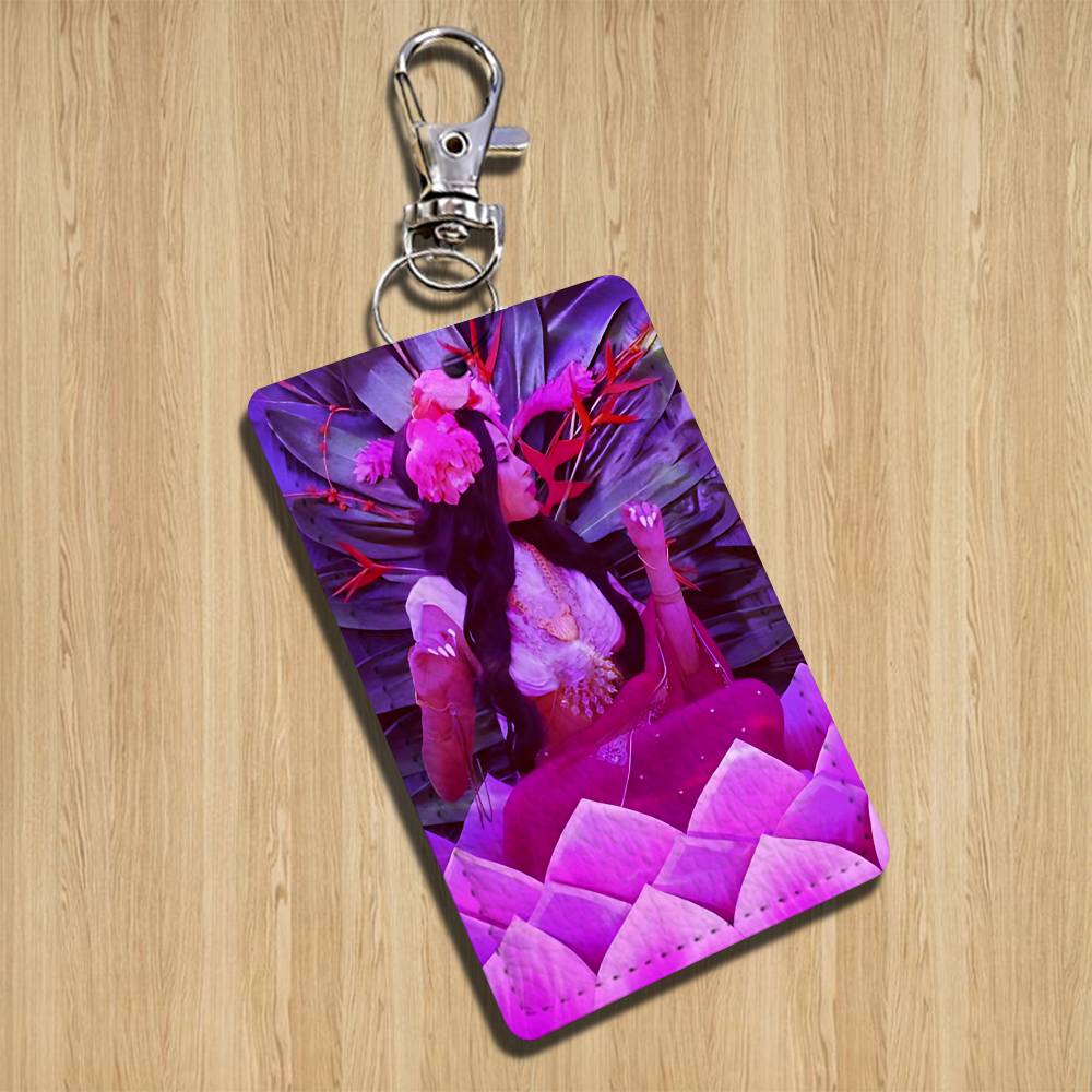 Porta-Cartões Doja Cat Vermelh - Leatherwork Keychain avaliação e preço