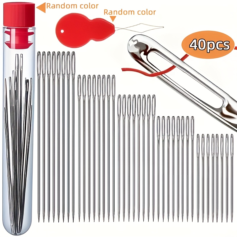 40 Agulhas de Costura Manual d - Leatherwork Needles avaliação e preço