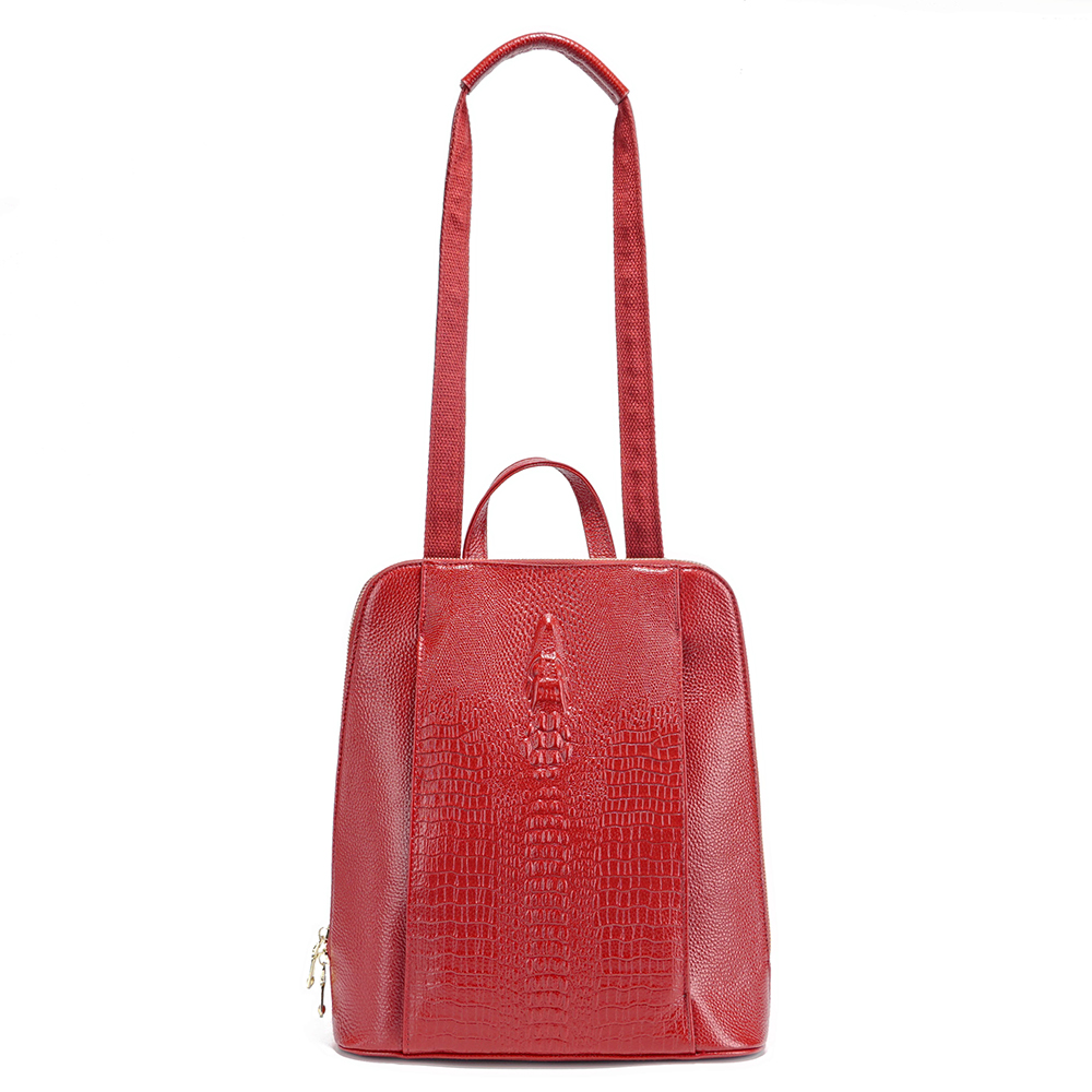 Mochila feminina de couro 100% - Leather Work Womens Backpack avaliação e preço