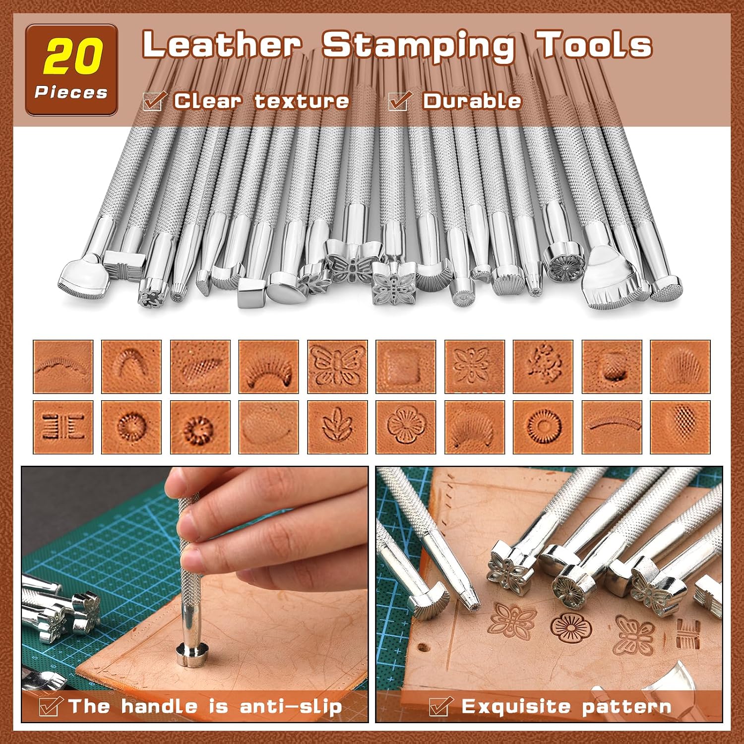 Kit de Ferramentas para Trabal - Leatherwork Essentials avaliação e preço