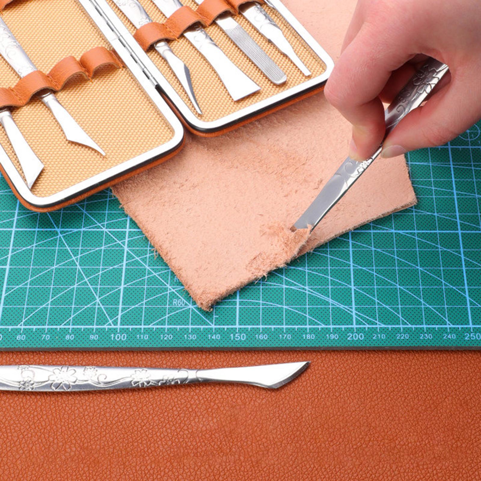 8x Facas para Escultura em Cou - Leather Work In Art avaliação e preço