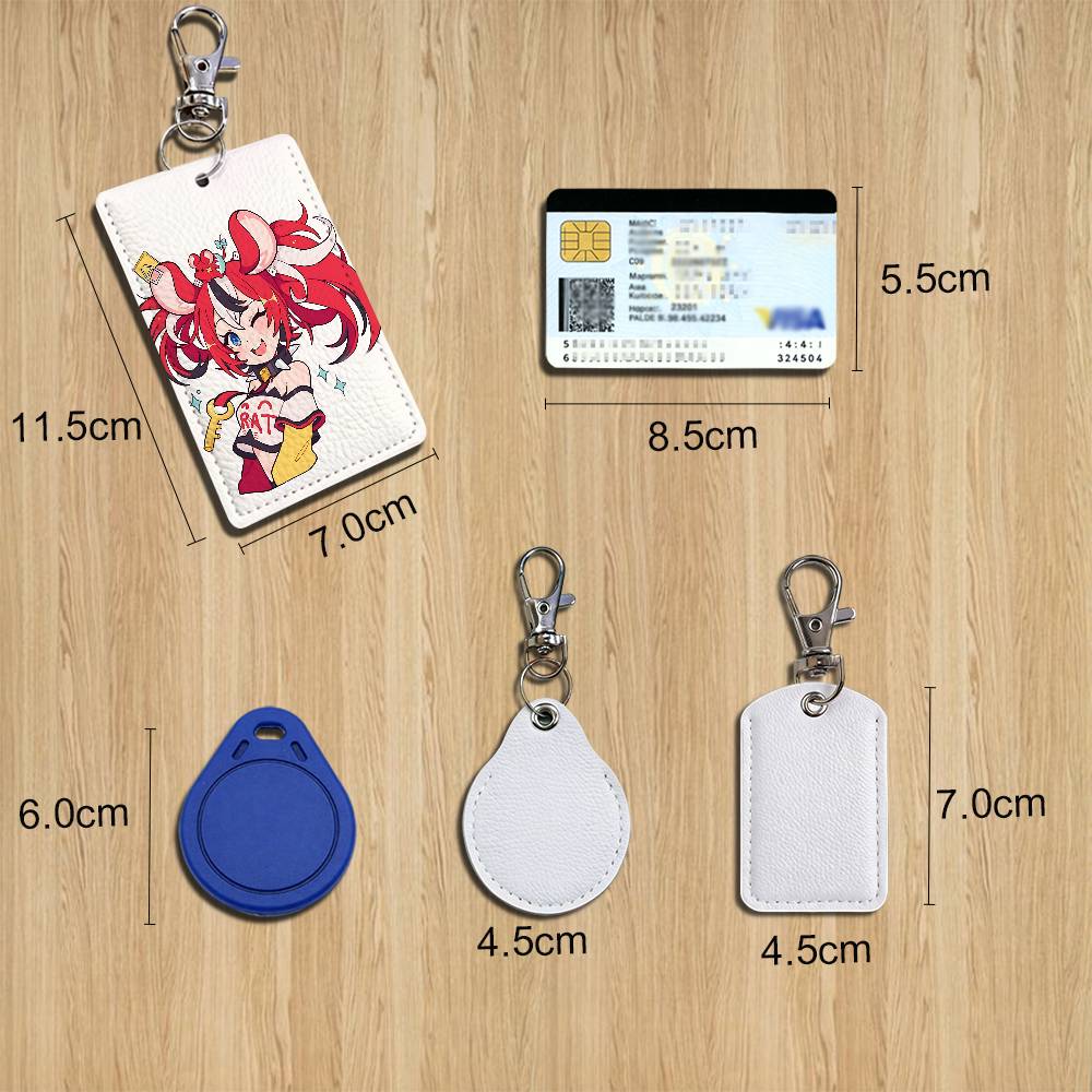 Porta-Cartões Fofo Hakos Baelz - Leatherwork Keychain avaliação e preço